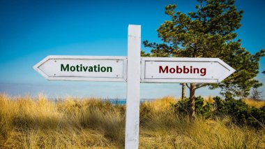 Sokak Imza motivasyon karşı Mobbing