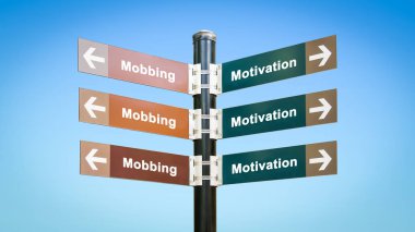 Sokak Imza motivasyon karşı Mobbing
