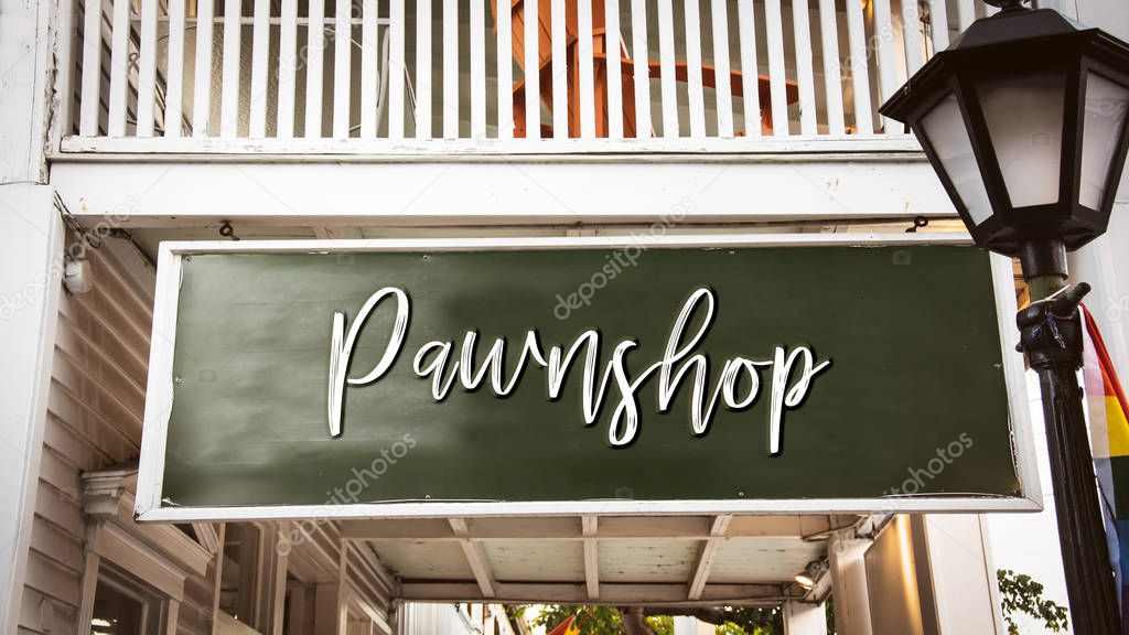 Street Sign to Pawnshop