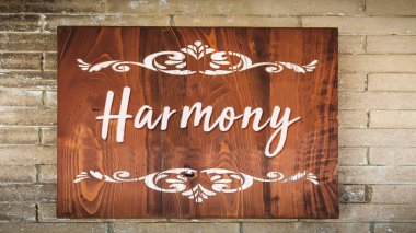 Sokak tabelası uyum için