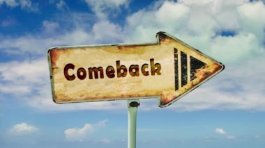 Sokak İşareti Comeback için iyi bir yol