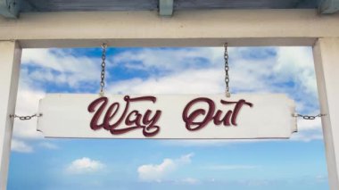 Sokak İşareti Sorunlardan Çıkış Yolu