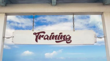 Sokak eğitim yön yolu Imzala