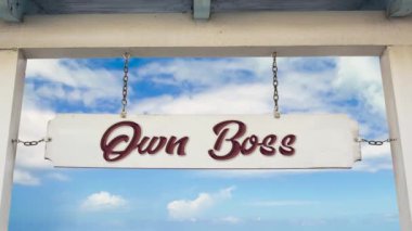 Sokak İmza Kendi Boss için Yol