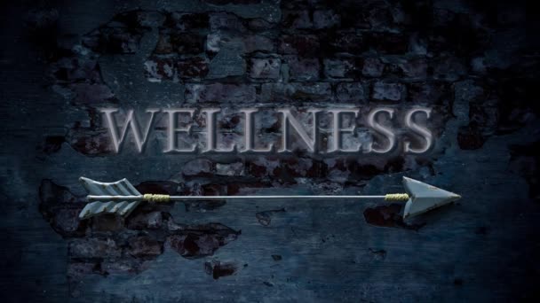 Ulica Podpisz Drogę Wellness — Wideo stockowe