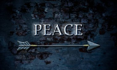 Sokak İmza barış için yön yolu