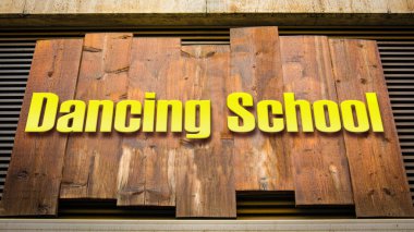 Sokak dans okulu yön yolu Imzala