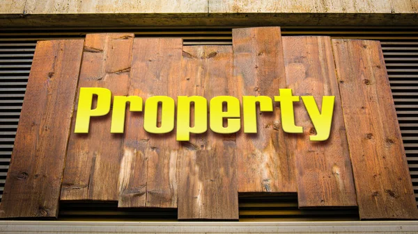 Street Sign Direction Way Property — Stock Photo, Image