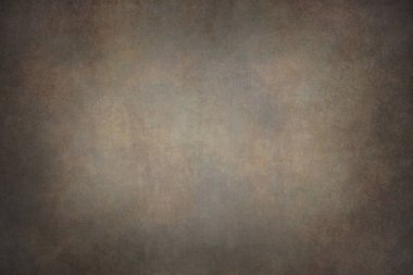 Koyu kahverengi tuval arka planında el boyaması