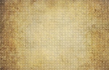 Vintage gold ocher geometrical background with circles clipart