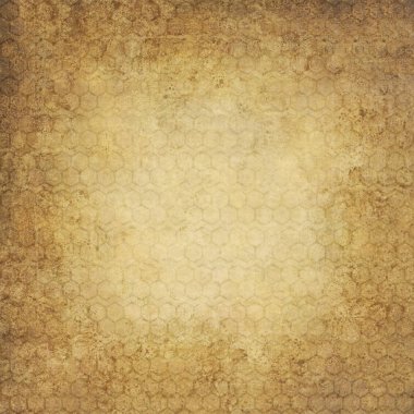 Sanat Geometrik Altın Altıgen Arkaplan