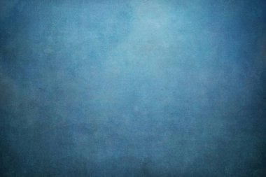 Blue painted canvas or muslin fabric cloth studio backdrop or background clipart