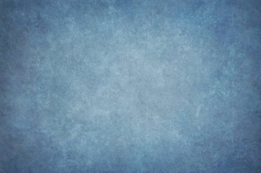 Mavi boyalı tuval veya muslin kumaş bez studio zemin