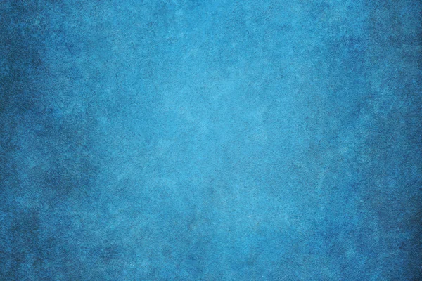 Голубой Раскрашенный Холст Ткань Муслина Фоне Студии — стоковое фото