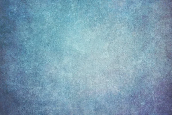 Голубой Раскрашенный Холст Ткань Муслина Фоне Студии — стоковое фото