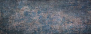 Yatay pozisyonda uzun geniş panoramik arka plan dokusu. Grunge ve karışıklık ile arka plan