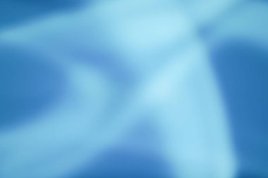 Yumuşak Mavi ışıklar arka plan. Bulanık renkli arka plan ile ufuk ışık.