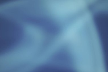 Yumuşak Mavi ışıklar arka plan. Bulanık renkli arka plan ile ufuk ışık.