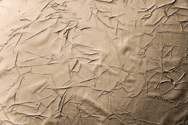 Buruşuk buruşmuş posterler grunge kağıt dokuları