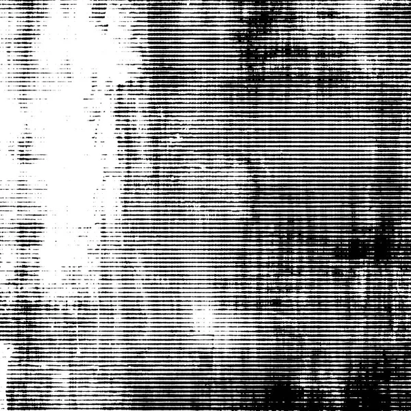 Halftone monochrome grunge horizontal lines texture. — Stock Photo, Image