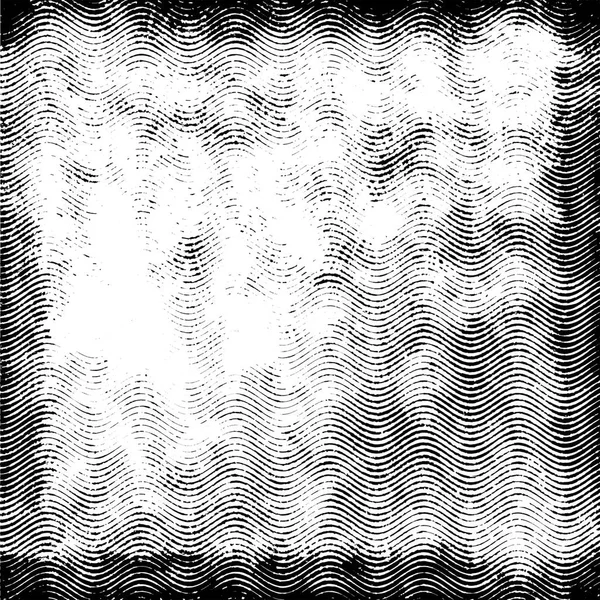 Halftone monochrome grunge lines texture. — Stock Photo, Image
