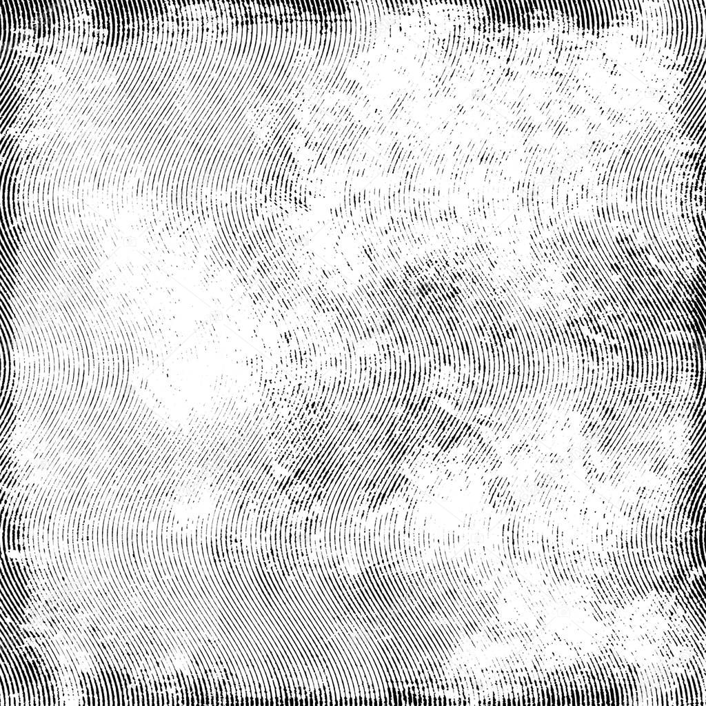 Halftone monochrome grunge lines texture.