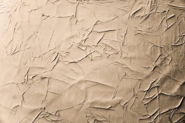 Buruşuk buruşmuş posterler grunge kağıt dokuları