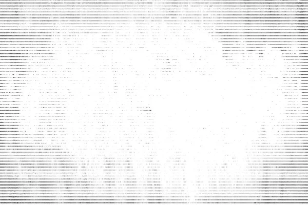 Halftone monochrome grunge horizontal lines texture. — Stock Photo, Image