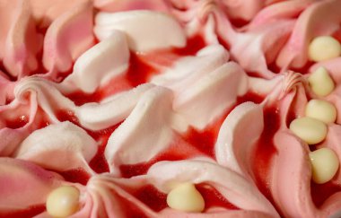 Dondurmaya yaklaş. Projen için dondurma dokusu.