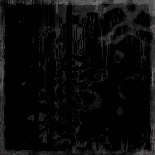 Oude Donkere Horror Grunge Textuur — Stockfoto