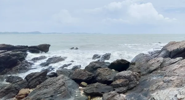 Sea Waves Rocks — Stock Photo, Image