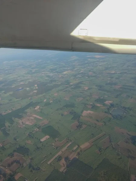 飛行機からの写真 — ストック写真