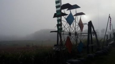 Sabah su kanalında türbin balya