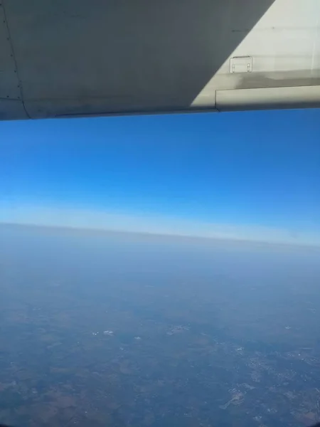 Uma Foto Avião — Fotografia de Stock