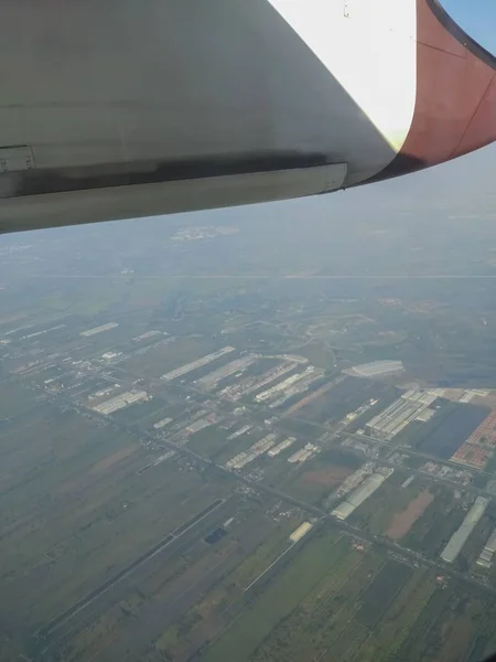 Uma Foto Avião — Fotografia de Stock