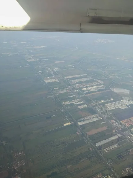 Uma Foto Avião — Fotografia de Stock