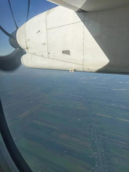 Uma Foto Avião — Fotografia de Stock