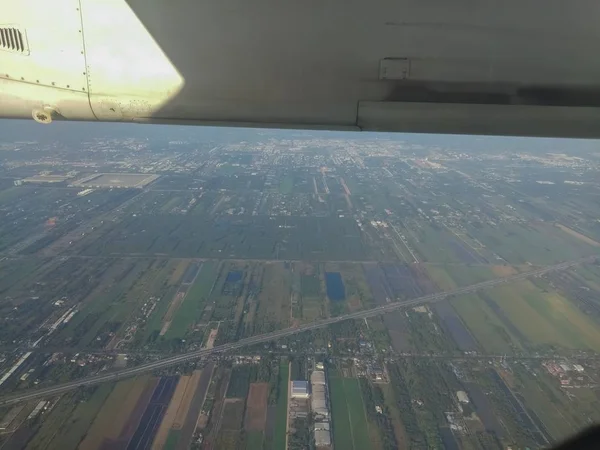 Uma Foto Avião — Fotografia de Stock