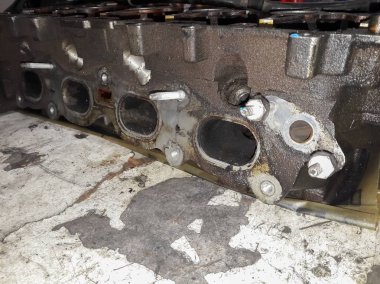 Arabada emme ve motor egzoz