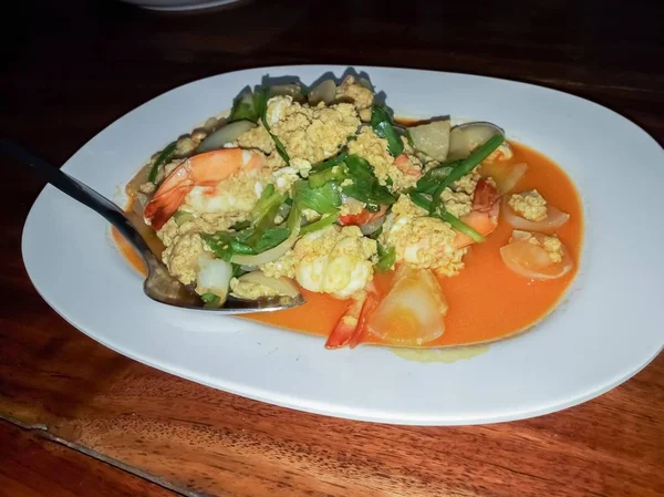 Тайська Їжа Креветок — стокове фото