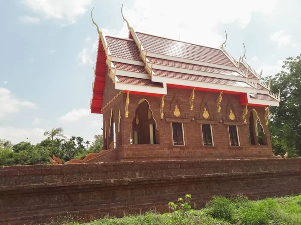 Βουδιστική Εκκλησία Φτιαγμένη Από Πέτρα — Φωτογραφία Αρχείου