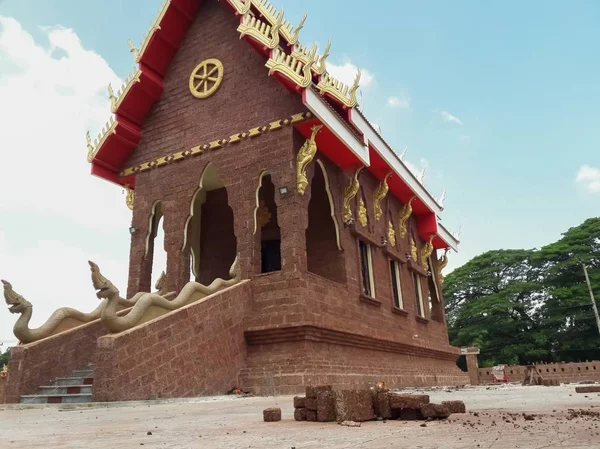 Kościół Buddyjski Kamienia Lateritowego — Zdjęcie stockowe
