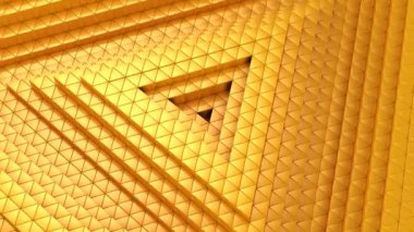 Üçgen bir dalga oluşur. Arka plan, 4 k, oluşturulan 2 1, döngü (301-600 kare), 3d animasyon