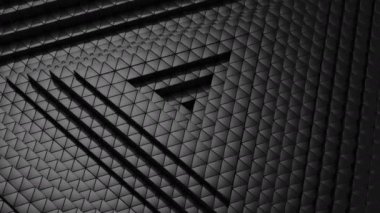 Üçgen bir dalga oluşur. Arka plan, 4 k, oluşturulan 2 1, döngü (301-600 kare), 3d animasyon