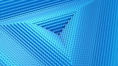 Üçgen bir dalga oluşur. Arka plan, 4 k, oluşturulan 2 1, döngü (301-600 kare), 3d animasyon