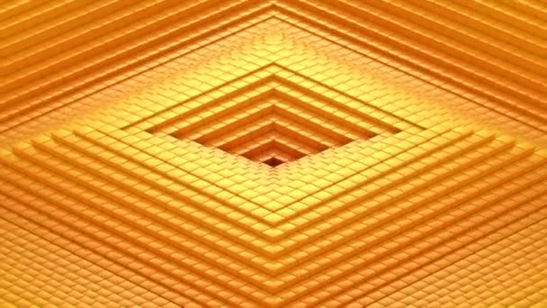 菱形は 波を形成しました 抽象的な背景 ループ 301 600 フレーム で作成した アニメーション — ストック動画