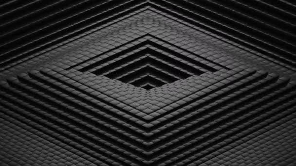 菱形は 波を形成しました 抽象的な背景 ループ 301 600 フレーム で作成した アニメーション — ストック動画
