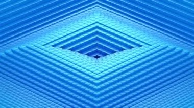 Edikula bir dalga oluşur. Arka plan, 4 k, oluşturulan 2 1, döngü (301-600 kare), 3d animasyon