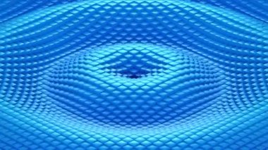 Edikula bir dalga oluşur. Arka plan, 4 k, oluşturulan 2 1, döngü (301-600 kare), 3d animasyon