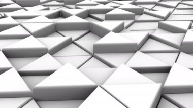 Üçgen arka plan. Soyut arka plan, 2 1, döngü, 4 k, oluşturulan 3d animasyon